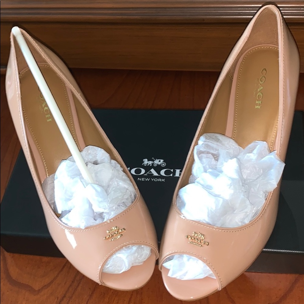 Used Once Coach Small Heels